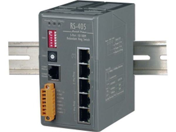 RS–405環狀即時備援乙太網路交換器