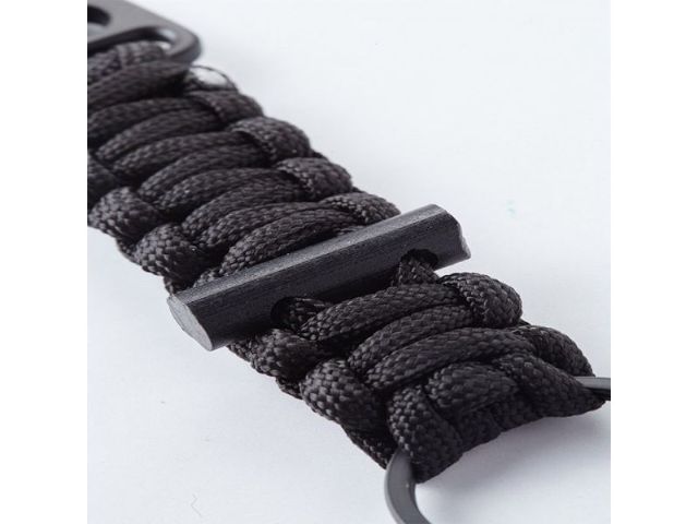傘繩鑰匙圈 - 黑色-泰允創意有限公司