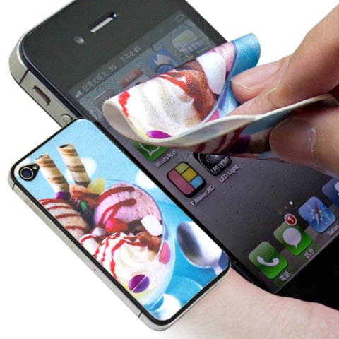 iPhone 4/4s 專用全彩昇華螢幕清潔貼-