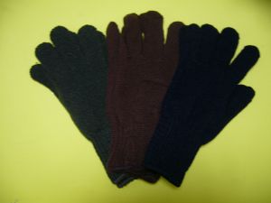 毛線手套（黑、草綠、咖啡）
