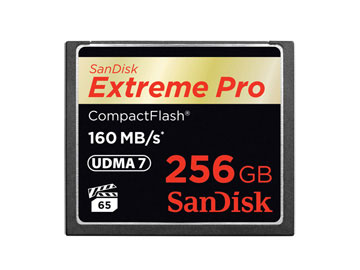 SanDisk Extreme Pro CF 256G記憶卡
