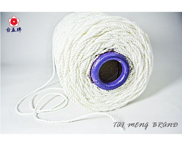 台孟牌 特多龍繩 白色 兩種規格 一公斤包裝(五金、網室、細繩、編織、線、材料、飾品DIY、束口袋、手工藝、綁繩、拉繩)-