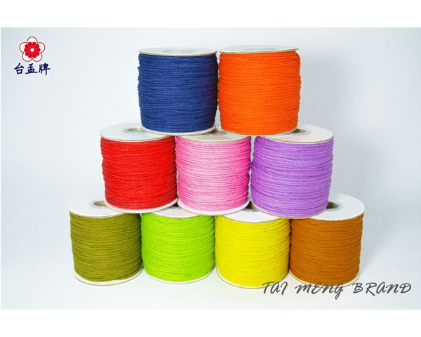 台孟企業有限公司–染色純棉繩、細棉繩、彩色棉繩、棉線、毛線、編織繩等，台灣台南專業大量製造與批發,客製化訂做-