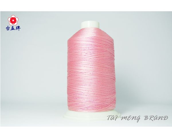 台孟牌 尼龍線 #15(三股) 3000碼 粉紅色 (縫紉線、車縫、手縫、皮革、帆布、鞋線、拼布、壓線、20番、手工藝)-